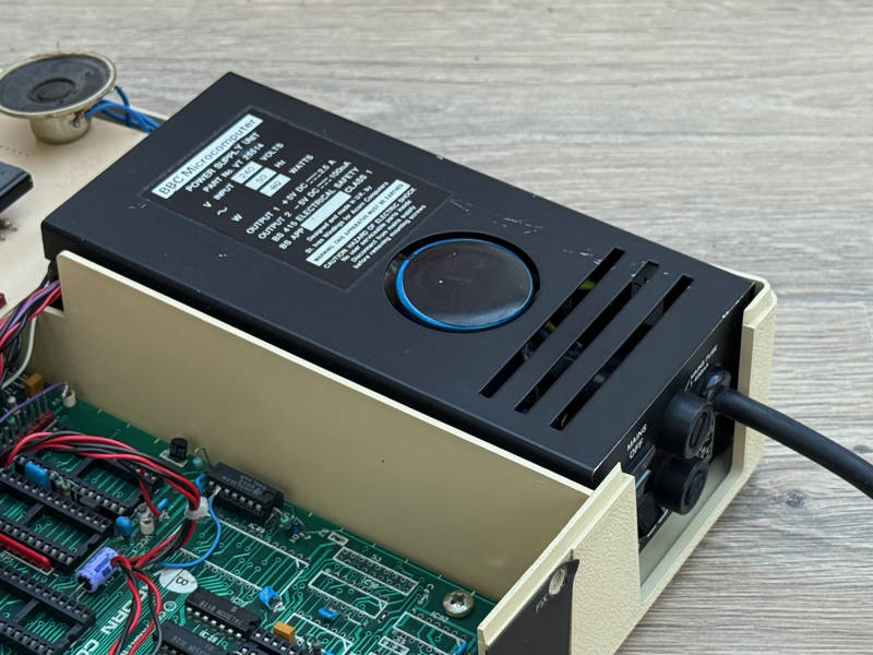 Linear PSUs didn’t follow the slope on the rear of the case, leaving a gap at the bottom