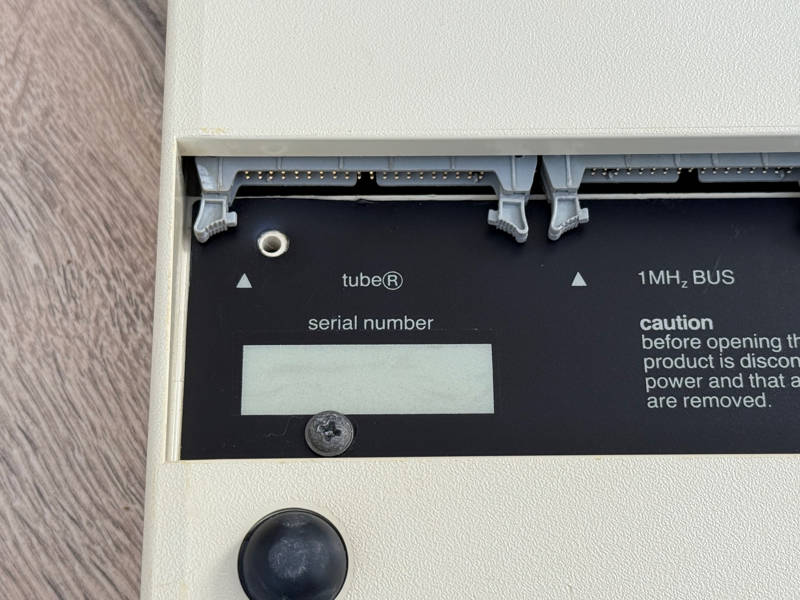 No serial number on the case