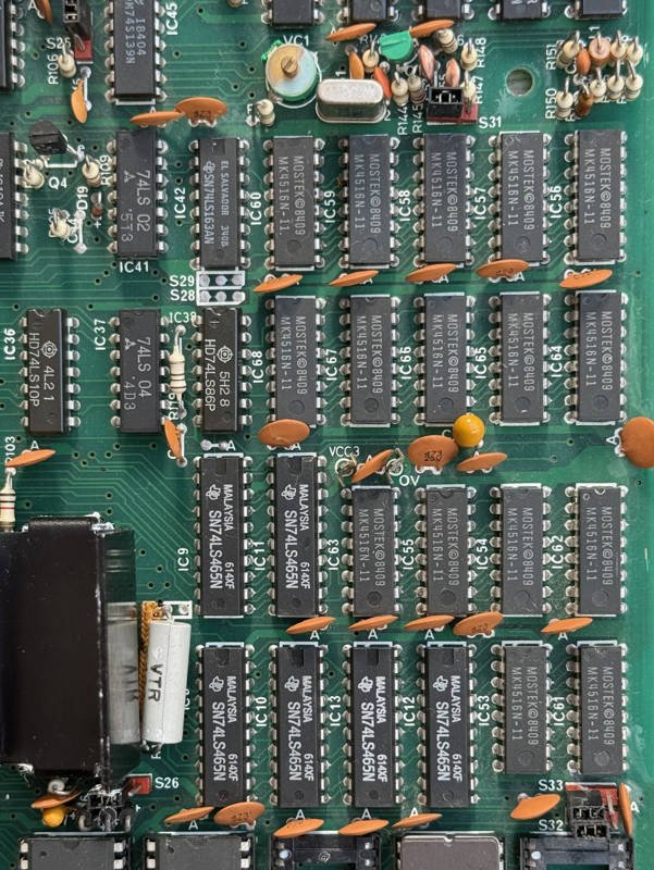 RAM chips are dated 1984 week 9