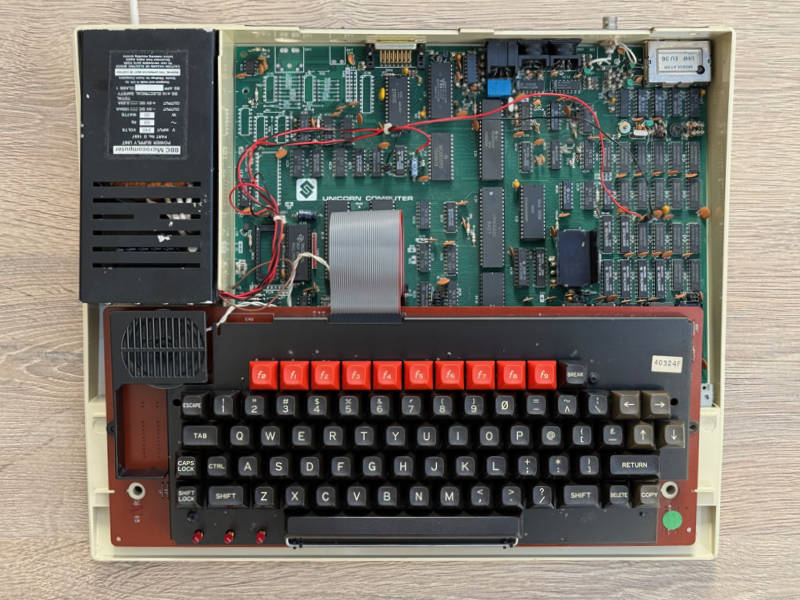 Wrong PSU, wrong keyboard, wrong keyboard cable!