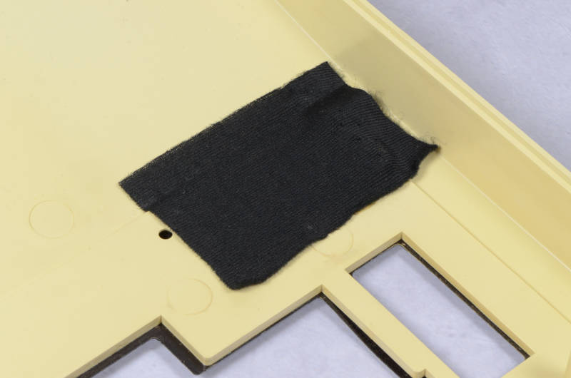 Speaker cloth of this ICL Issue 2 is glued to the inside of the case